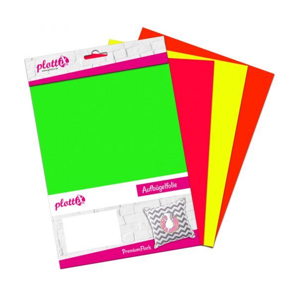 PremiumFlock Bundle – Neon (4 Farben)