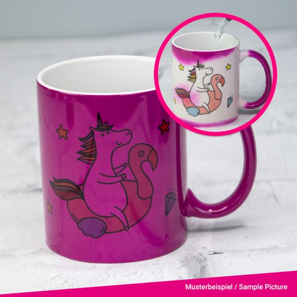 Sublimation Tasse mit Farbwechsel