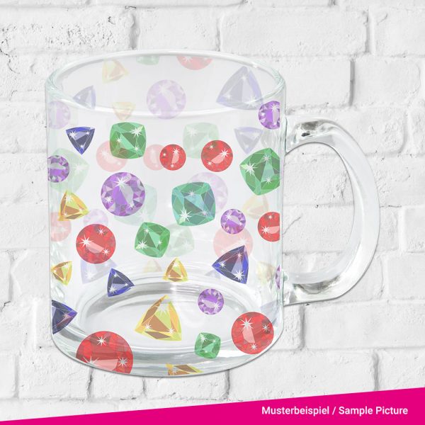 Sublimation Transparente Tasse – Beispiel