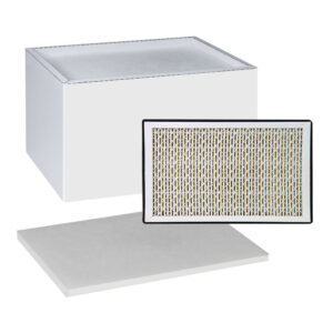 Pre-filter mat, middle filter, and main filter in a convenient set for the smoke purifier AF200